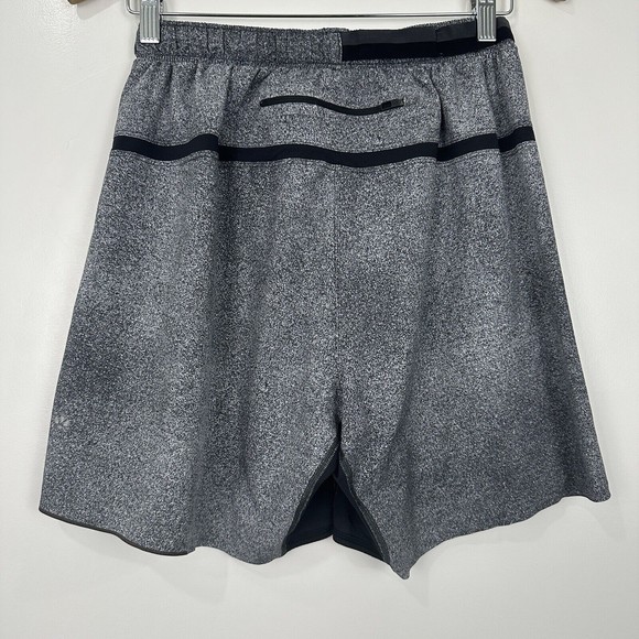 Lululemon Surge Unlined Shorts 7" Black Gray Size S - Picture 1 of 11